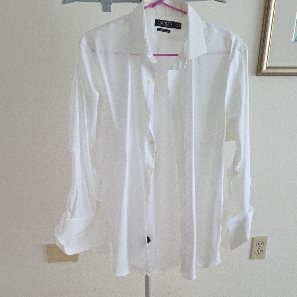 Ralph Lauren White Dress Shirt for Men